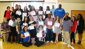 group picture of the student leadership team
