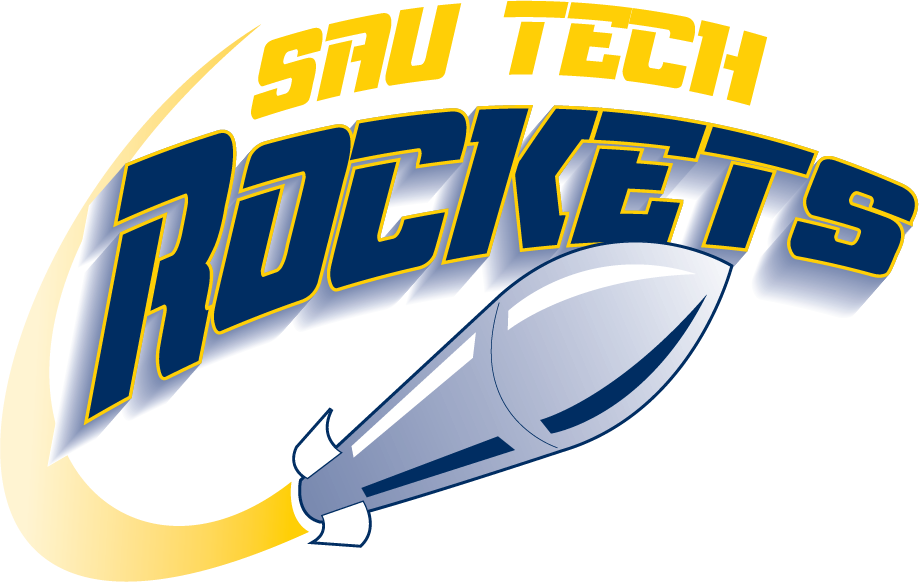 rocket with SAU Tech text