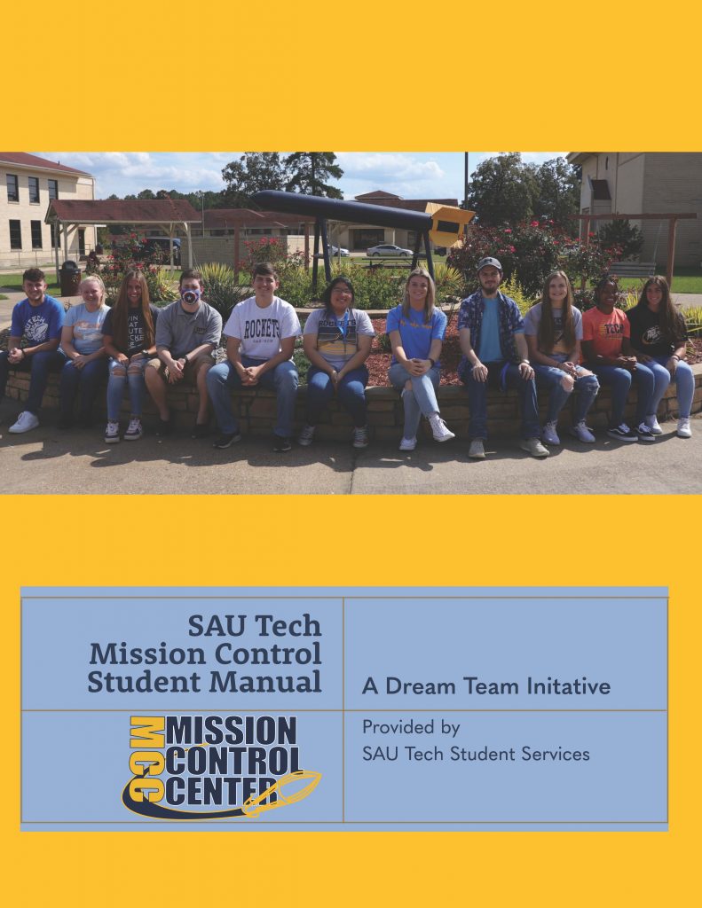 cover of student manual yellow with a student picture