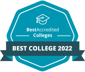 graphic says best college 2022