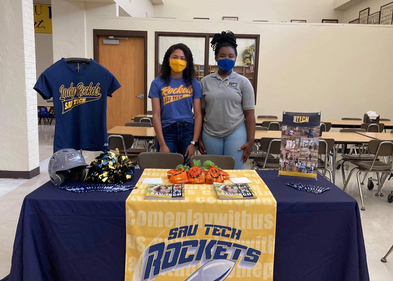 students at a high school