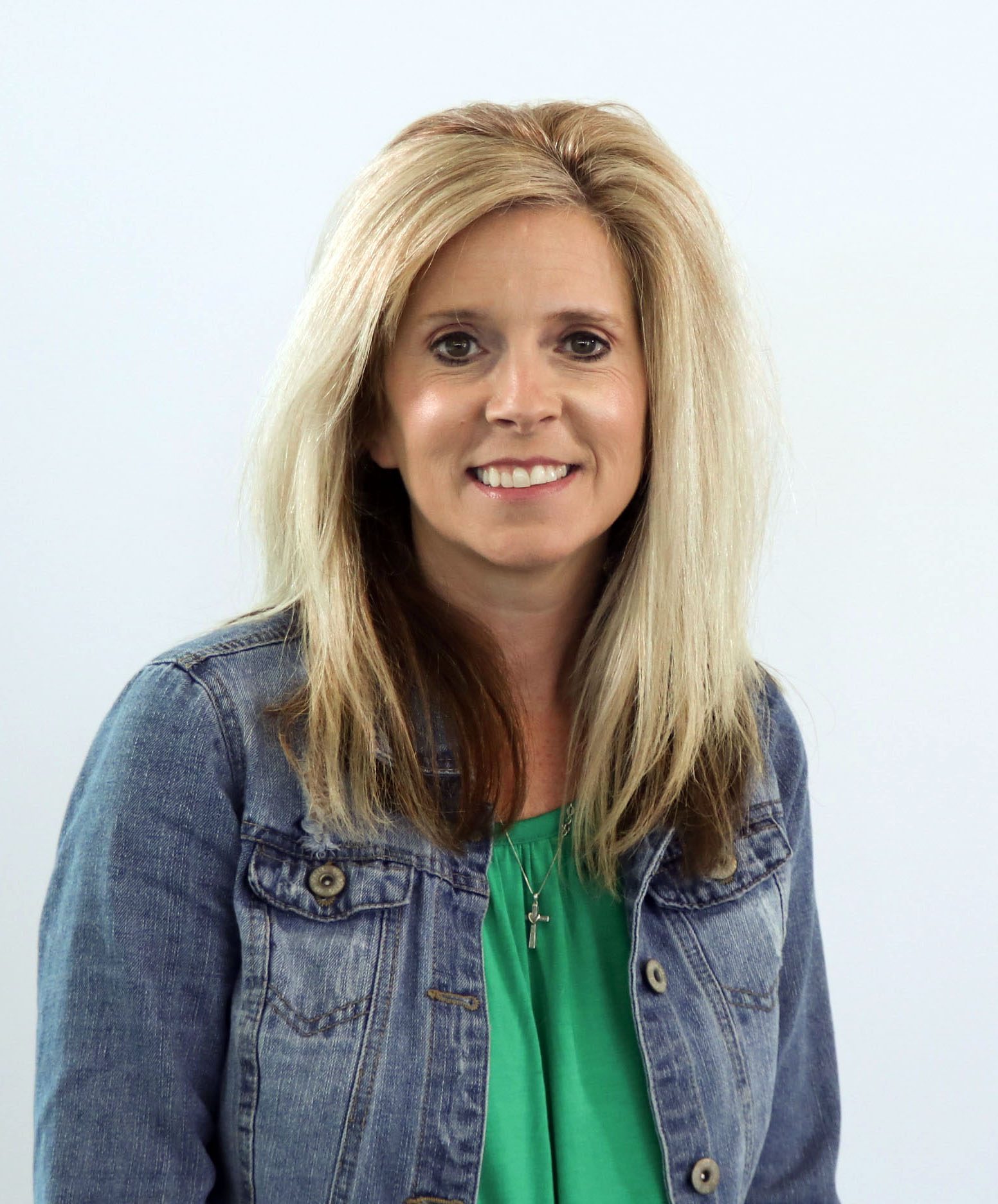 white woman with blonde hair